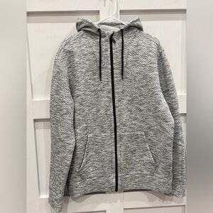 Good Man Brand Gray Zip-Up Sweater